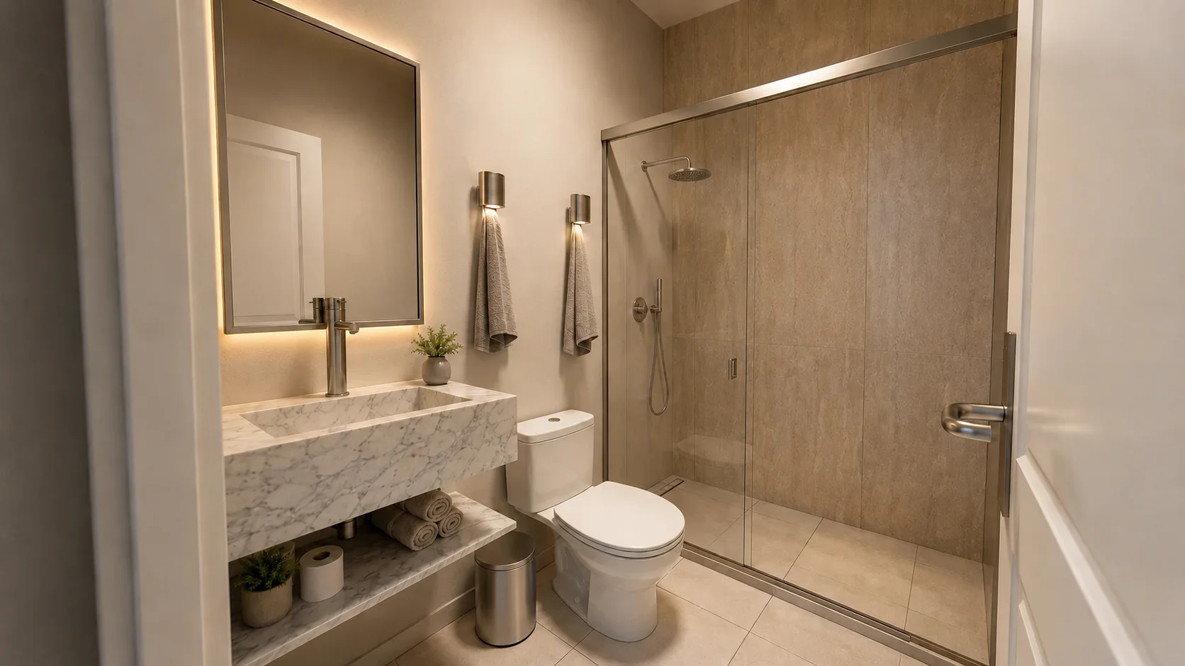 Baño secundario