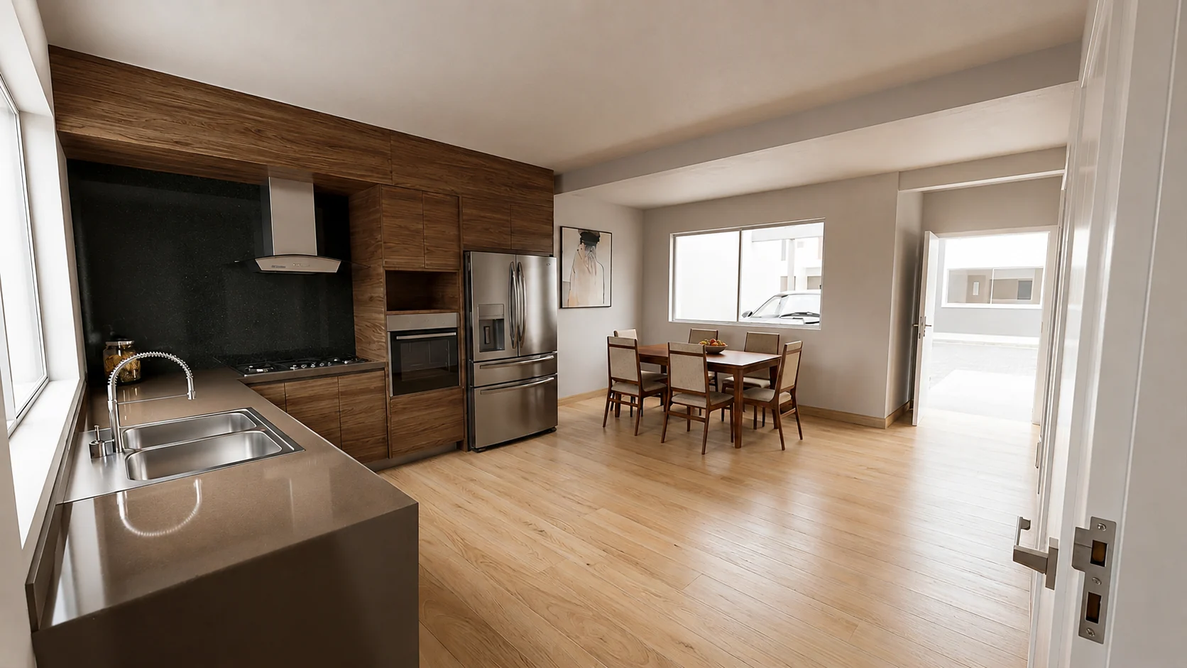 Cocina del townhouse